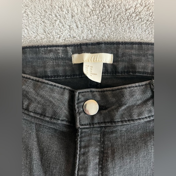 Black H&M Women’s Skinny Jeans Size 14 - Picture 4 of 11